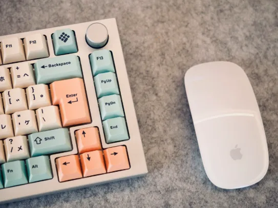 Felt & cork desk mat - texture, protection, and workspace balance 