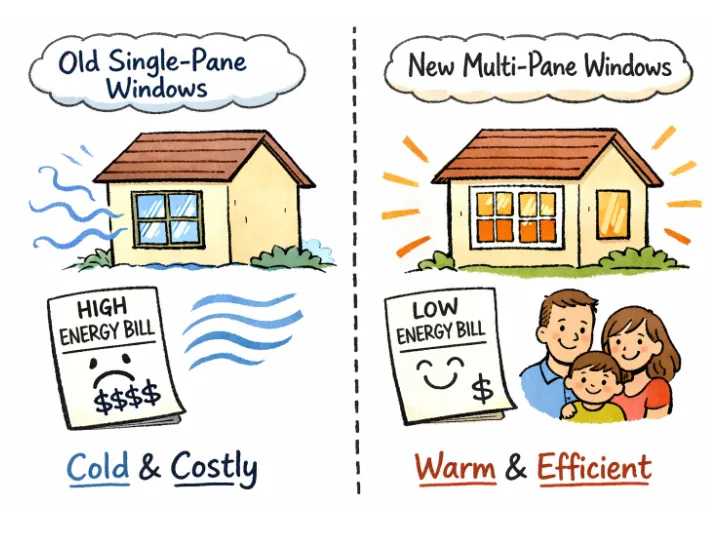 How Updated Windows Boost Home Efficiency How Updated Windows Boost Home Efficiency